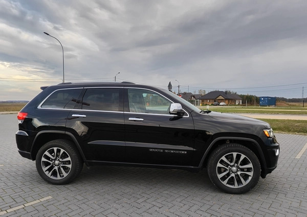 Jeep Grand Cherokee cena 116500 przebieg: 96483, rok produkcji 2018 z Siedlce małe 326